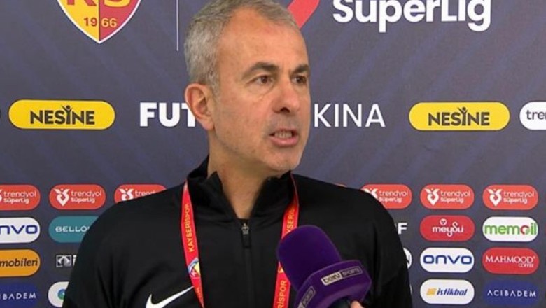 Kayserispor Antrenörü Sefer Yılmaz Hedefimiz ilk On