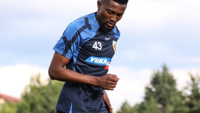Mensah, Attamah ve Mane Kayserispor Kampına Katıldı.