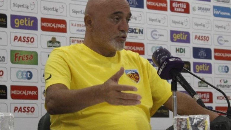 Kayserispor Teknik Direktörü Hikmet Karaman, Giresunspor Maçını Değerlendirdi.
