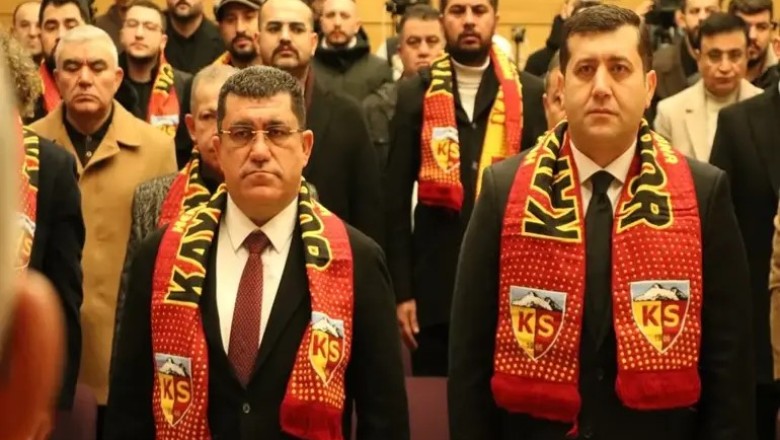 Kayserispor Başkanı Nurettin Açıkalın güven tazeledi
