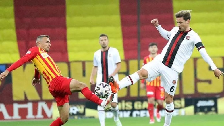Kayserispor ve Fatih Karagümrük'te Sakat ve Cezalılar