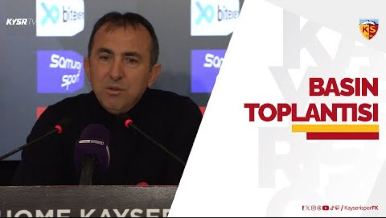 Kayserispor T.Direktörü Recep Uçar'ın Fenerbahçe Maçı Yorumu