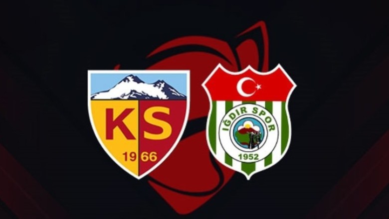 Kayserispor'un Türkiye Kupasında Rakibi Iğdırspor oldu.