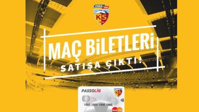 Kayserispor-Gençlerbirliği Kupa Maçının Bilet Satışa Çıktı.
