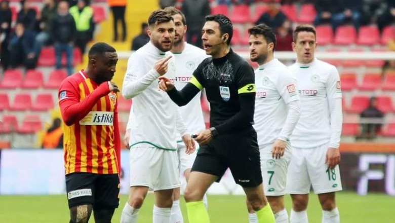 Kayserispor-Sivasspor Maçını Arda Kardeşler Yönetecek.