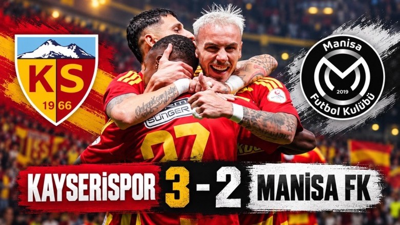 2026-2027 TFF 1.Lig: Kayserispor 3-2 Manisa FK