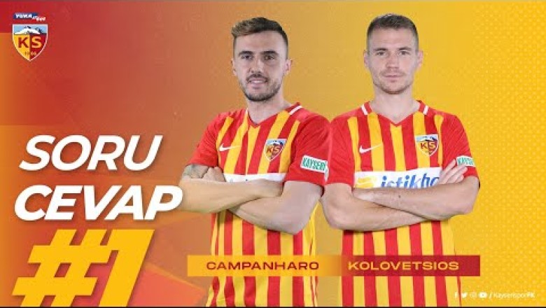 Soru Cevap #1 Gustavo Campanharo - Dimitrios Kolovetsios