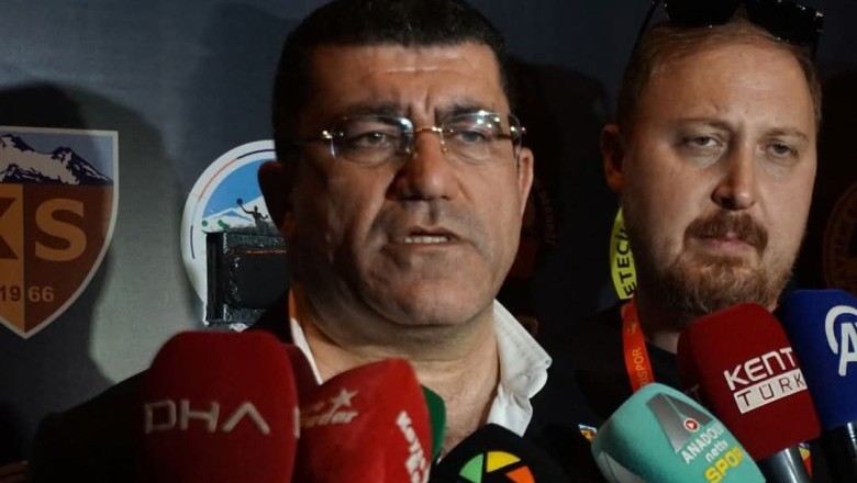 Başkan Nurettin Açıkalın: Kayserispor'un geri dönüşü takdire şayandı