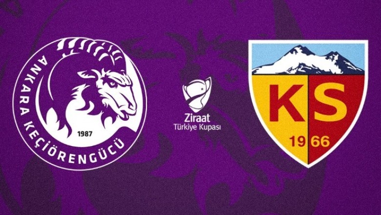 Kayserispor Türkiye Kupası 4’üncü Turunda Keçiörengücü ile eşleşti