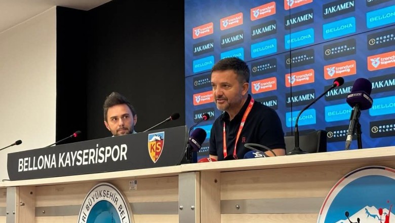 Kayserispor Yardımcı Antrenörü Fevzi Layiç