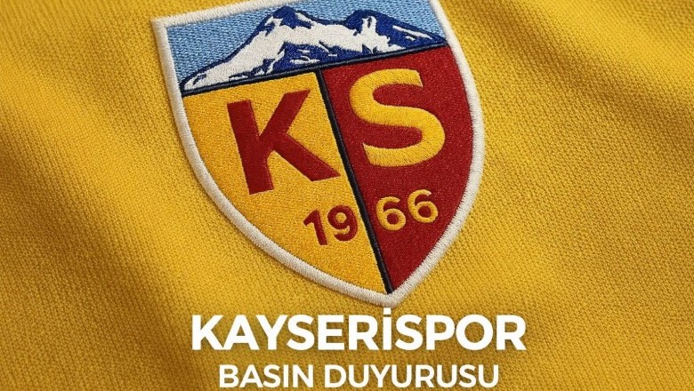 Kayserispor Yönetiminden Basın Açıklaması Geldi.