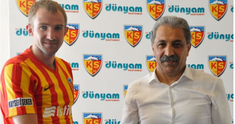 Kayserispor Kucher ile 1+1 Yıllık Anlaştı.